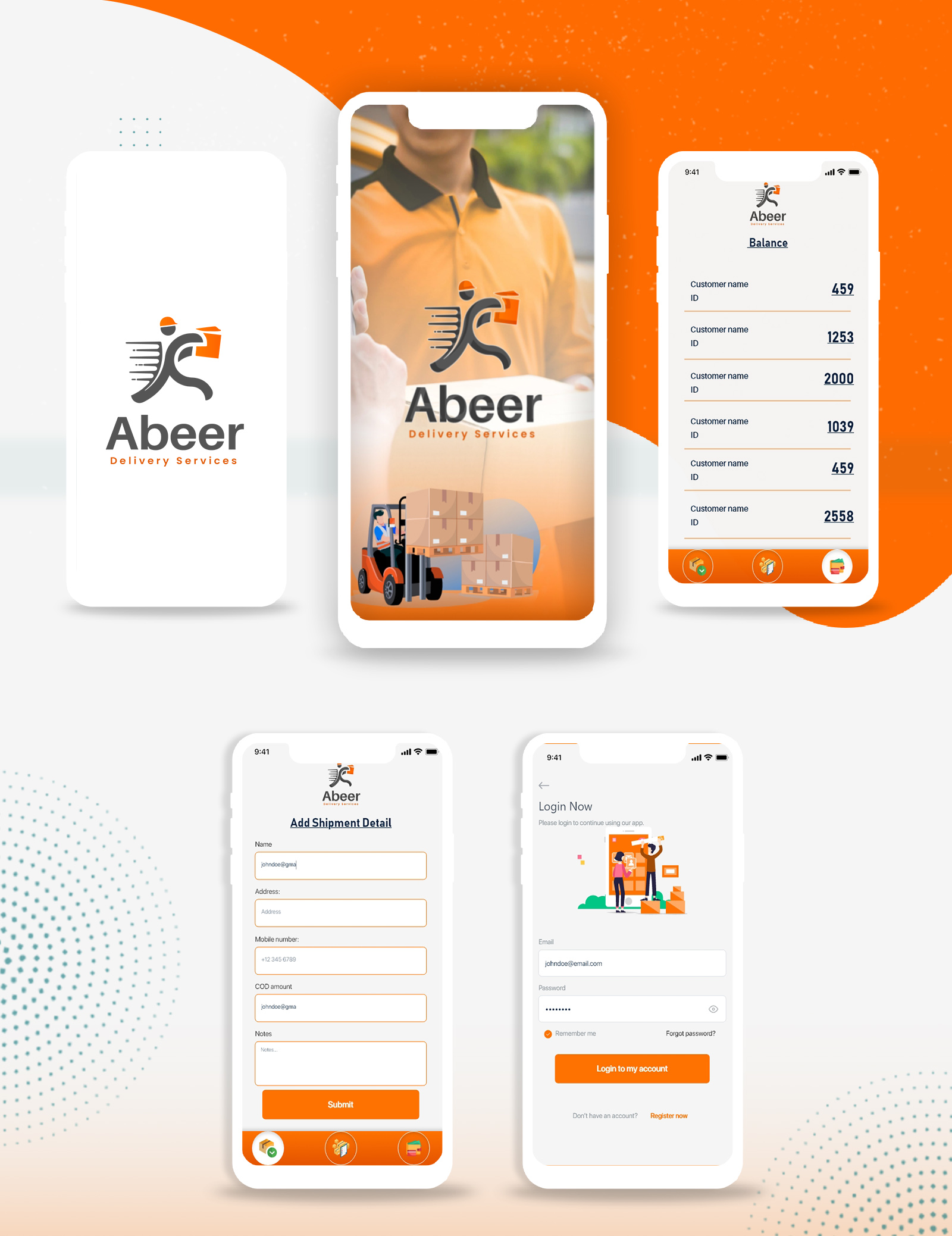 Abeer App project preview