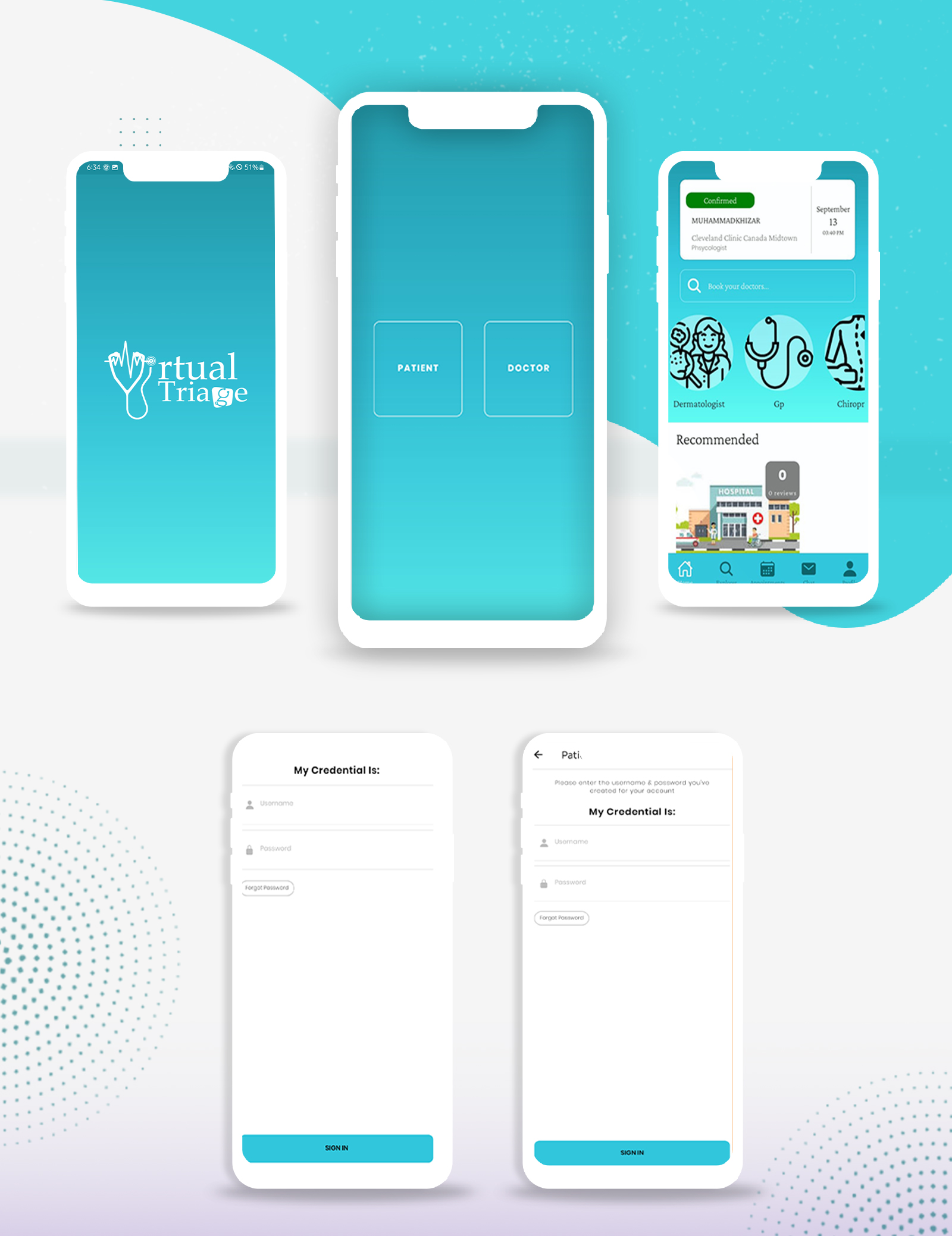 Virtual Triage project preview
